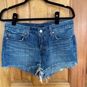 Levis Shorts Cutoff